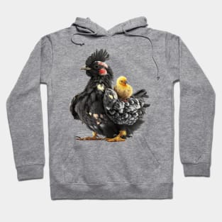 Piggy Back - Chick Hoodie